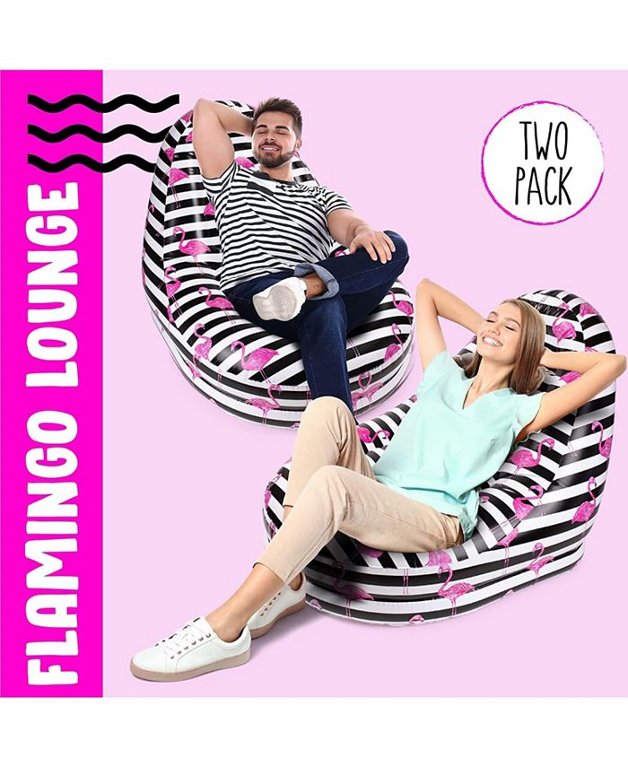 Hoovy Inflatable Deck Chair Blow Up Chair Blow Up Lounge Chair