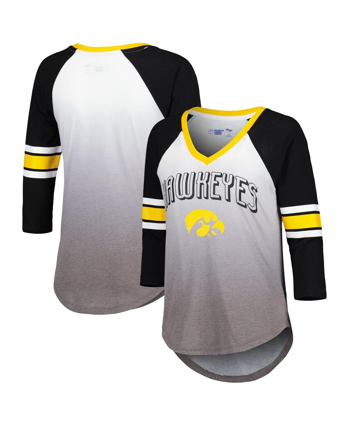 Women's G-III 4Her by Carl Banks White Michigan Wolverines Home Run T-Shirt  Dress