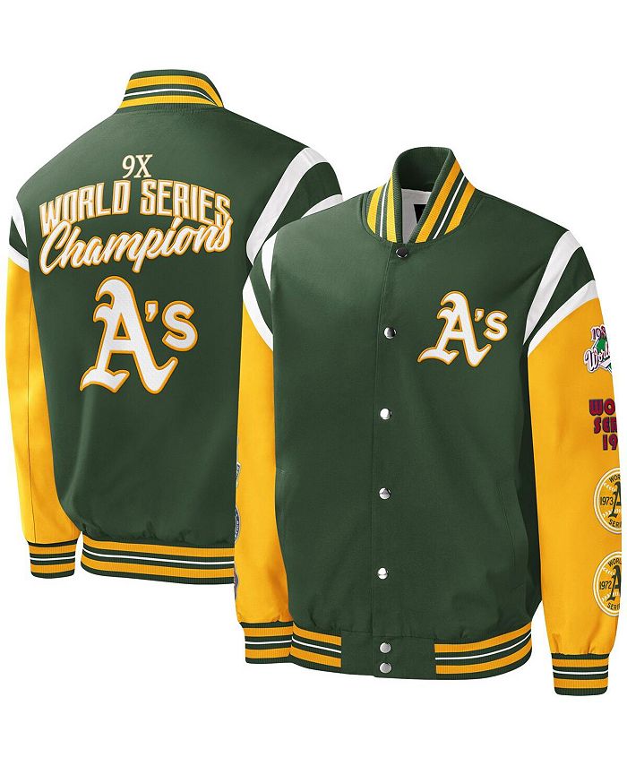 G-III Sports by Carl Banks Men's Green Oakland Athletics Title