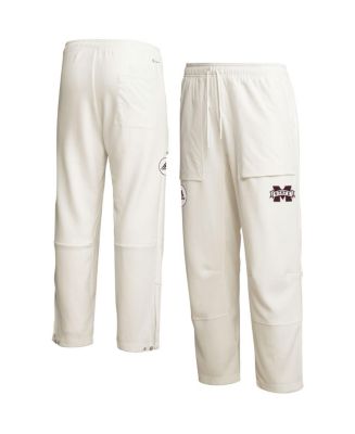 Men's adidas Cream Mississippi State Bulldogs Zero Dye AEROREADY Pants ...