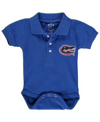 Infant Boys and Girls Royal Florida Gators Polo Bodysuit