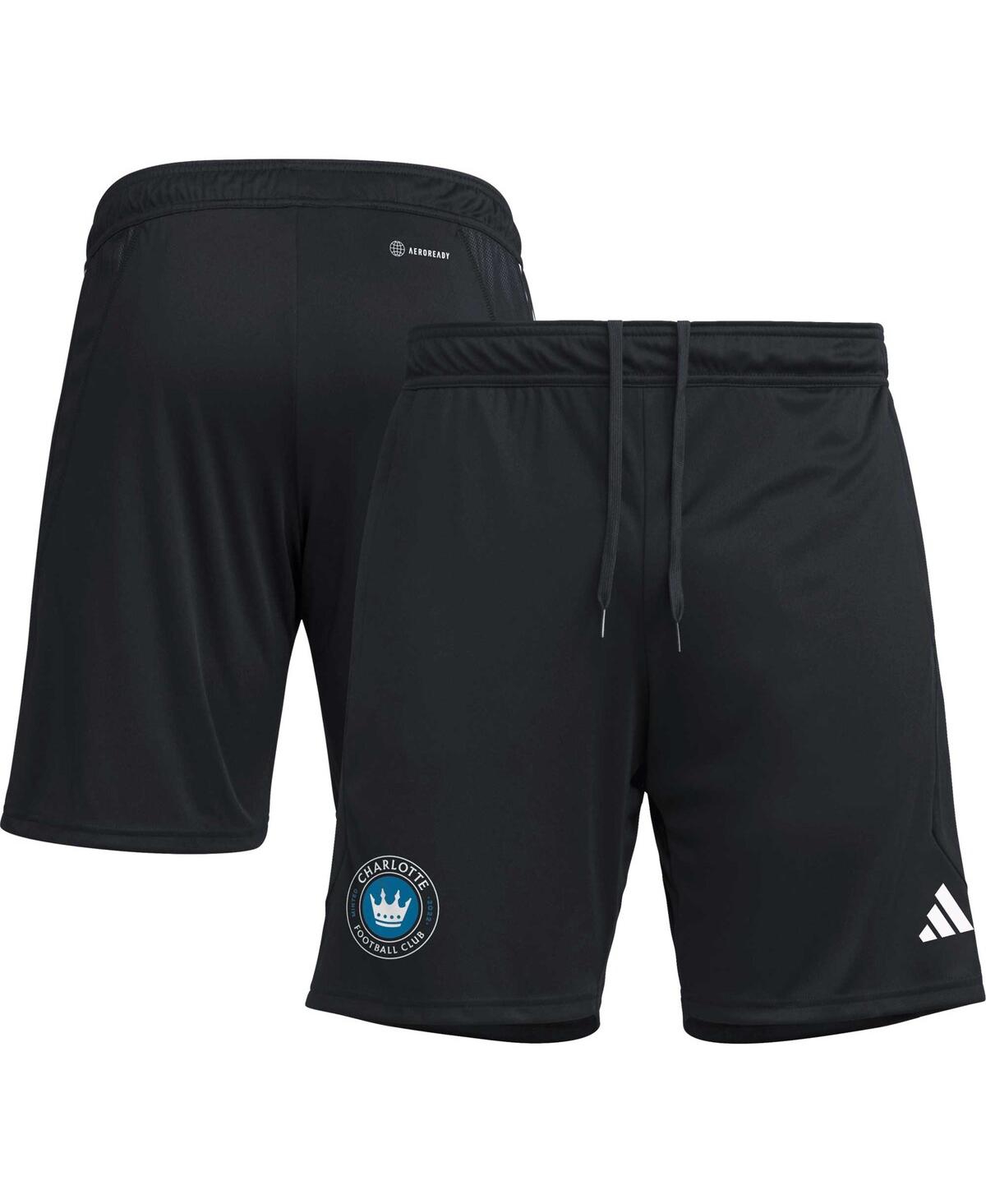 Men's adidasCharlotte Fc 2023 On-Field Aeroready Training Shorts - Black