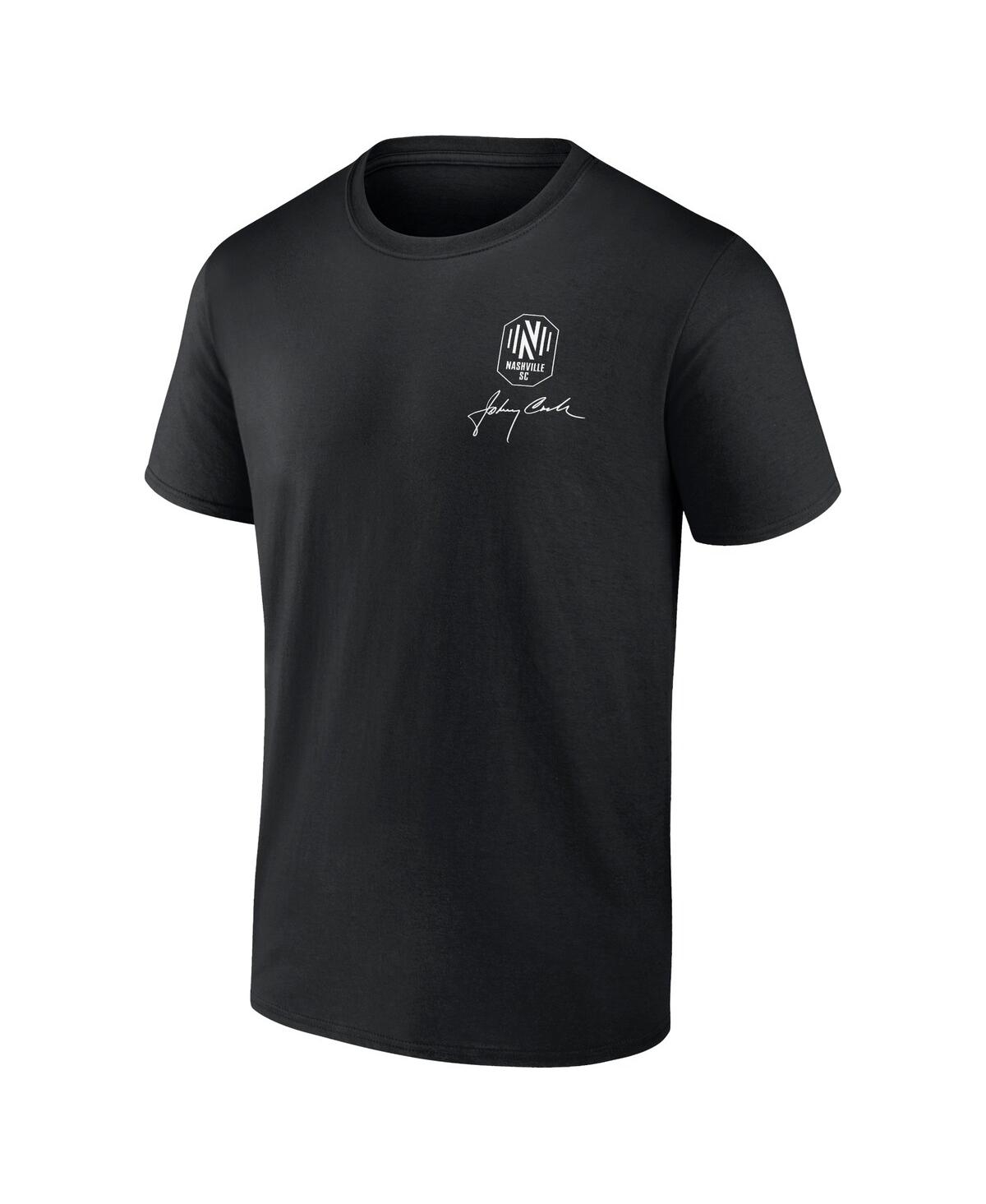 Men's FanaticsNashville Sc Johnny Cash Come On T-shirt - Black