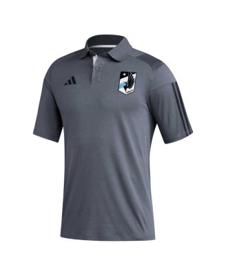 Men's Gray Minnesota United FC 2023 On-Field Training Polo Shirt