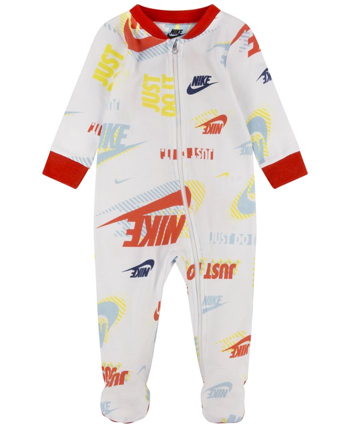 Nike Baby Boys Active Joy Zip Closure Footed Coverall Macy's