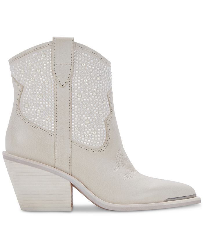 Dolce Vita Women's Nashe Embellished Cowboy Booties Macy's