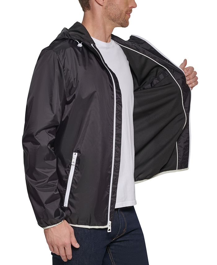 GUESS Men's Windbreaker Jacket & Reviews Coats & Jackets Men Macy's