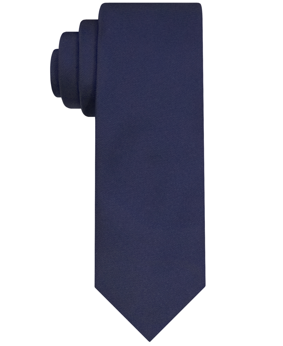 Van Heusen Men's Shaded Iridescent Solid Tie In Navy
