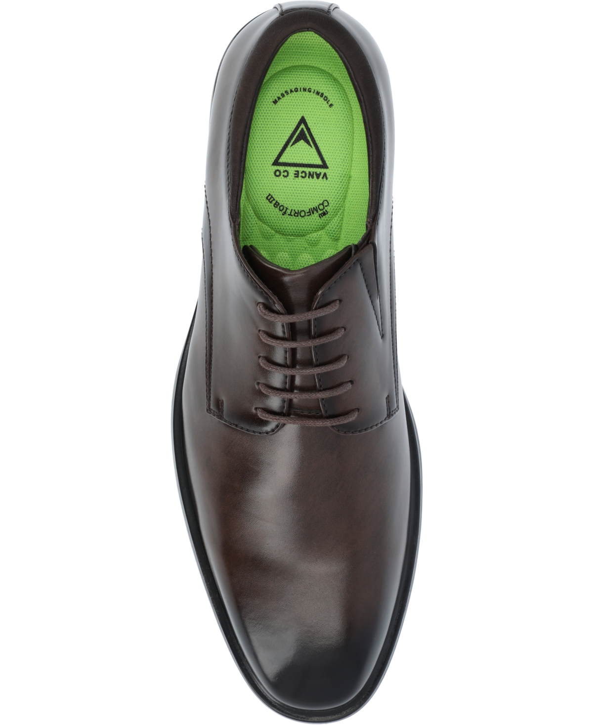 Vance Co. Men's Kimball Plain Toe Dress Shoes