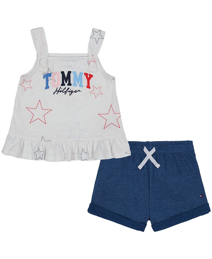 Tommy hilfiger 2 piece short set sale
