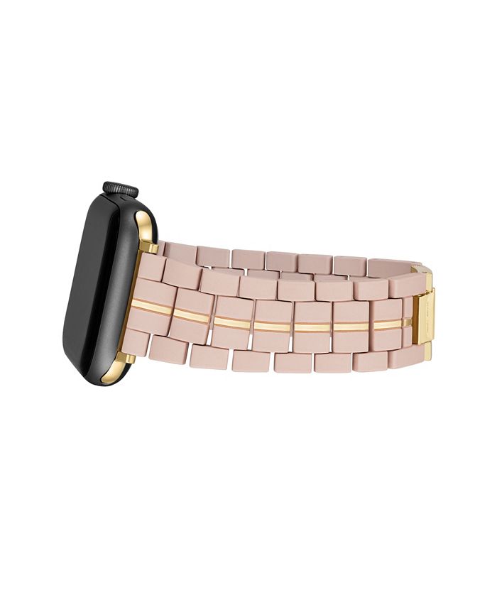 Nine West Women's Rubberized Link Bracelet Compatible with 38/40/41mm ...