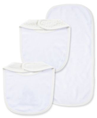 Baby Boys and Baby Girls Giraffe Bibs and Burp Cloth