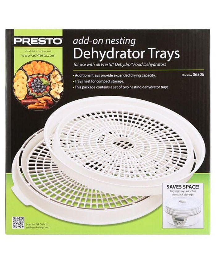 Presto 06306 Add On Dehydrating Trays For Food Dehydrator