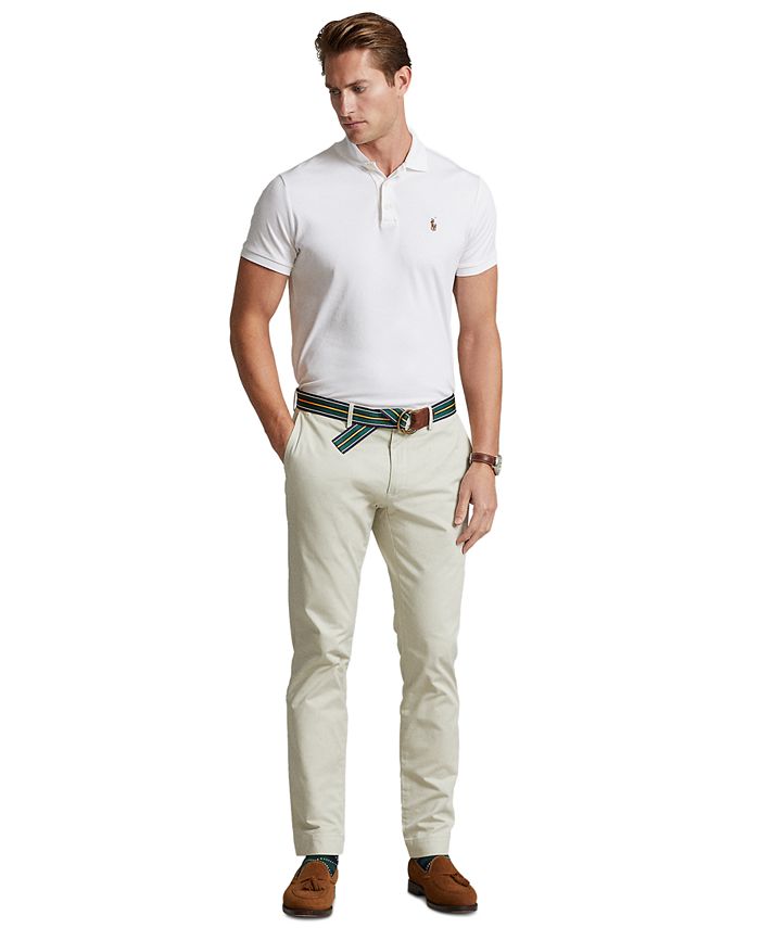Polo Ralph Lauren Men’s Slim-Fit Soft Cotton Polo Shirt - Macy's