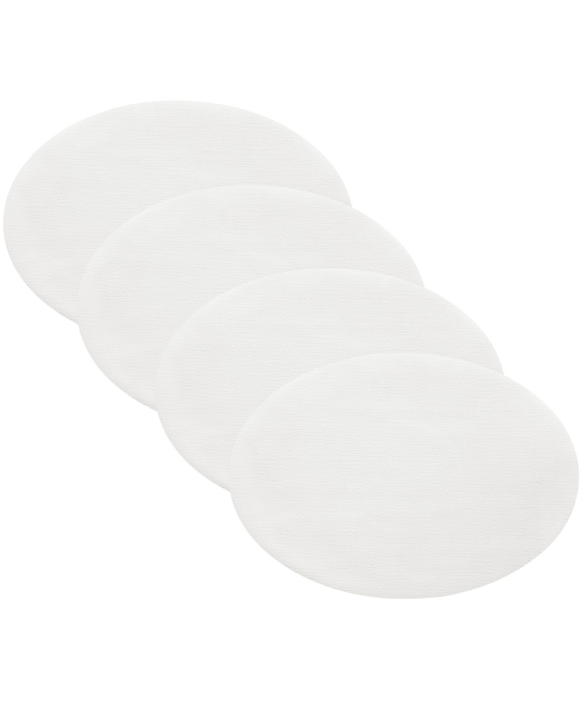 Villeroy & Boch Manufacture Rock Faux Leather Placemat, Set Of 4 In White