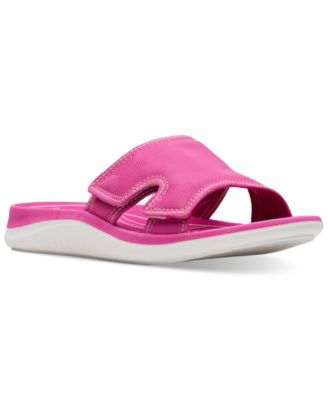 Clarks cloudsteppers womens fashion pink