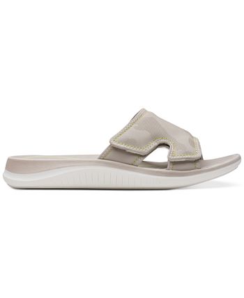 Clarks Women s Cloudsteppers Glide Bay Slip On Sandals Macy s
