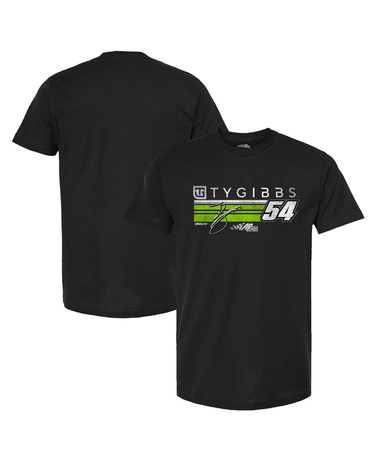 Richard Childress Racing Team Collection Men's  Black Ty Gibbs Hot Lap T-shirt In Black