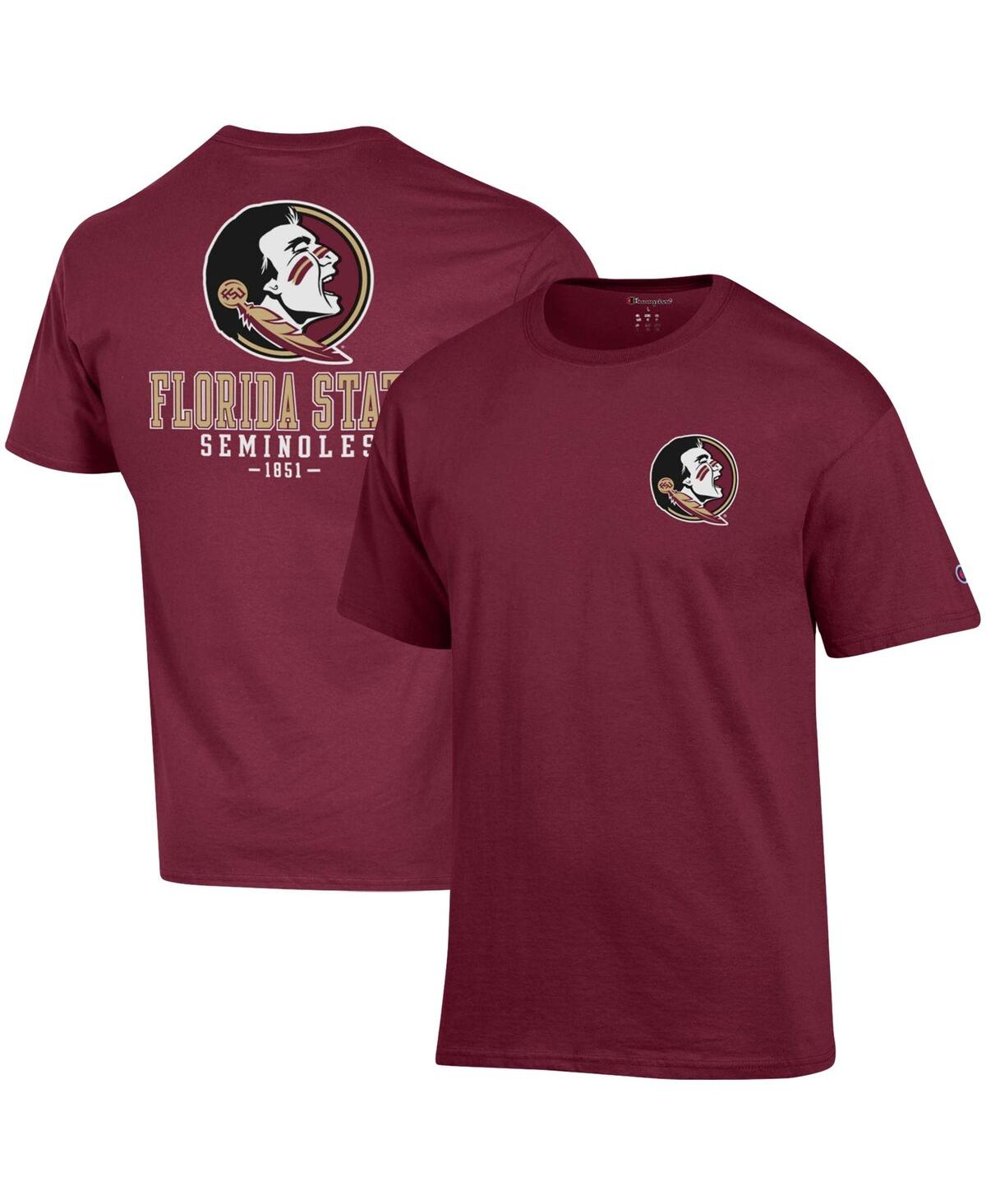 Men's ChampionFlorida State Seminoles Stack 2-Hit T-shirt - Garnet