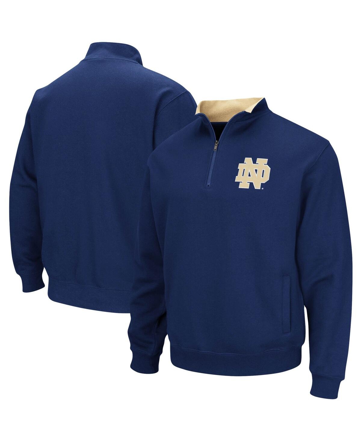 Men's Colosseum Notre Dame Fighting Irish Big and Tall Tortugas Quarter-Zip Jacket