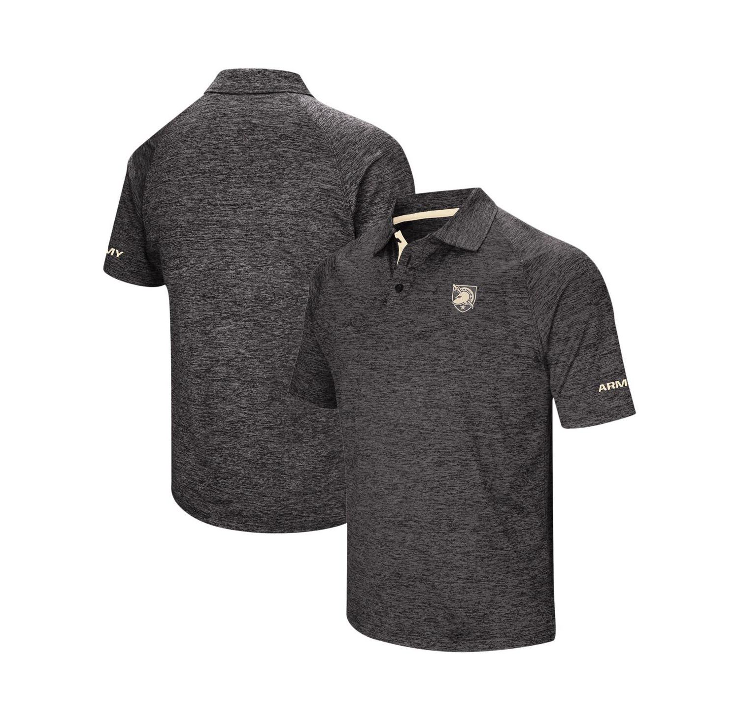 Men's Black Army Black Knights Big and Tall Down Swing Polo Shirt
