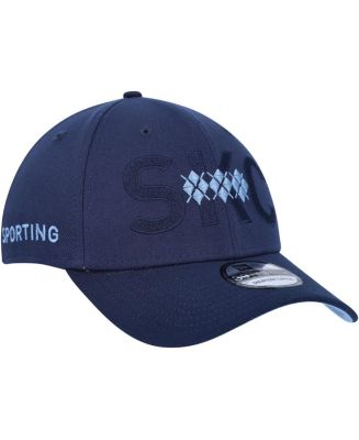 New Era Men's Navy Sporting Kansas City Kick Off 39THIRTY Flex Hat - Macy's