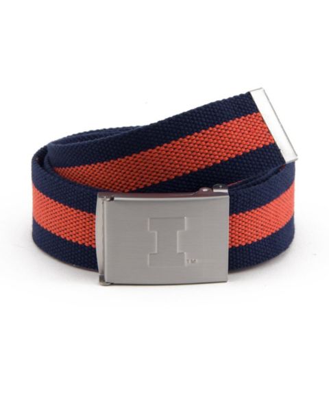 Мужской ремень Eagles Wings Illinois Fighting Illini Fabric Belt