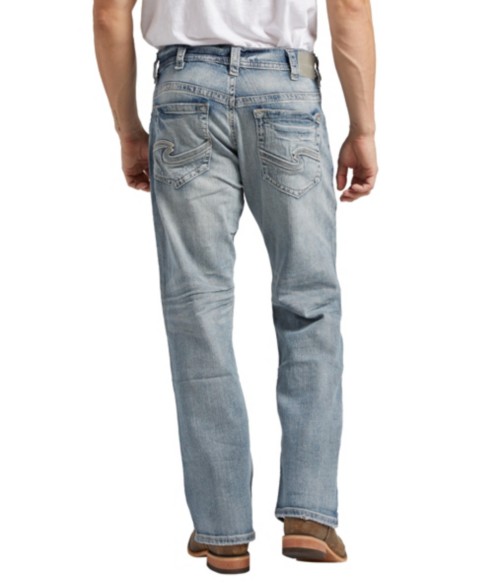 Мужские джинсы Silver Jeans Co. Men's Gordie Relaxed-Fit Straight Leg Jeans