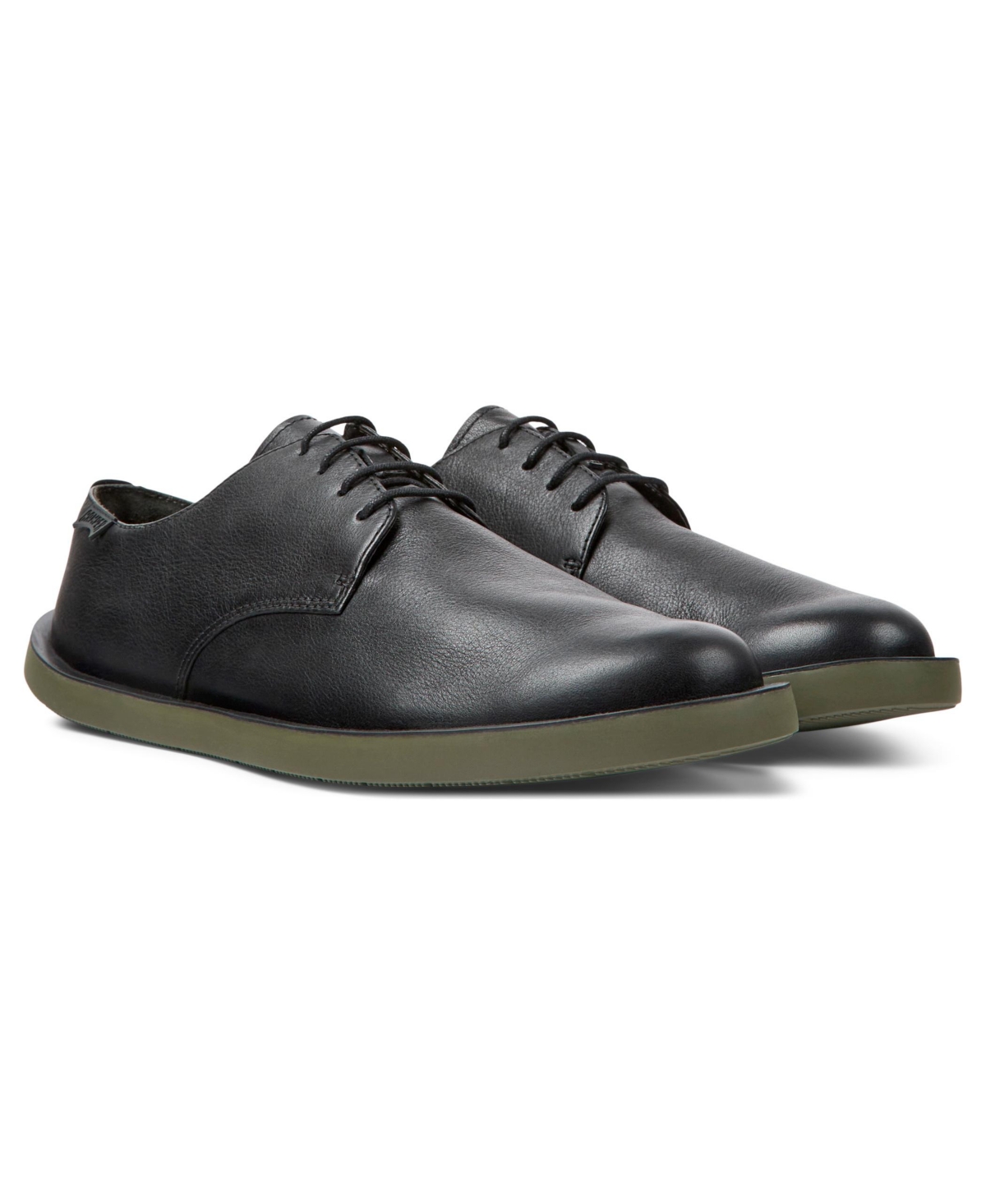 Camper Wagon Derby-schuhe In Black