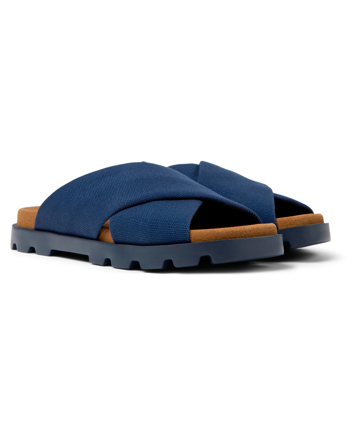 Shop Camper Men's X-strap Brutus Casual Sandals In Dark Blue