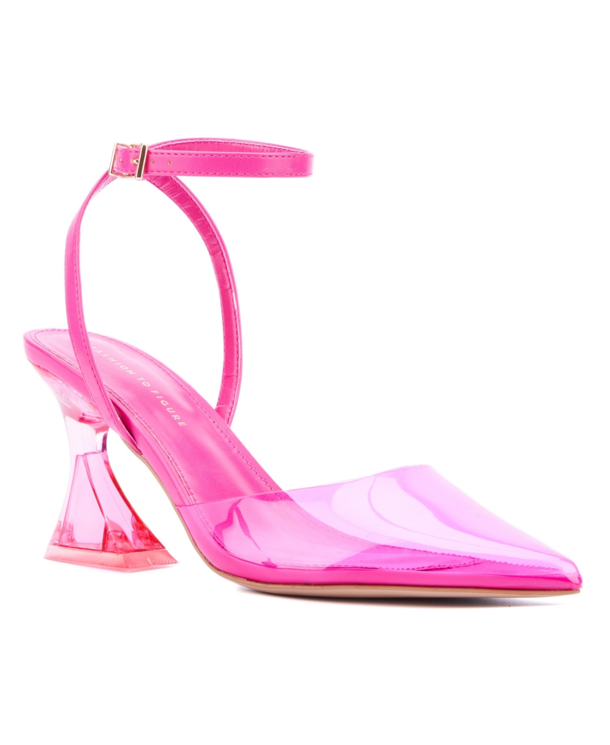 Fashion To Figure Women's Jacki Wide Width Heels Pumps