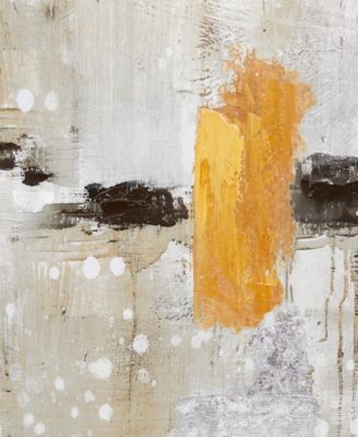 Canvas Abstract Framed Wall Art with Black Frame, 48" x 2" x 36"