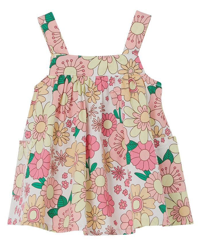 COTTON ON Baby Girls Sleeveless Multicolor Penny Pinafore Dress Macy's