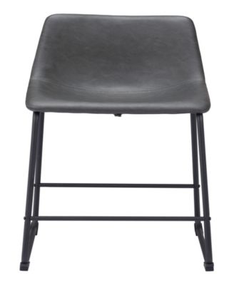 35" each, Set of 2 Steel, Polyurethane Smart Counter Chair