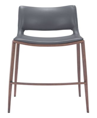 41" Stainless Steel, Polyurethane Ace Bar Chair