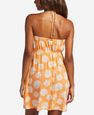 floral eyelet mini dress The Art Of Being Ivory Floral Embroidered Eyelet Mini Dress