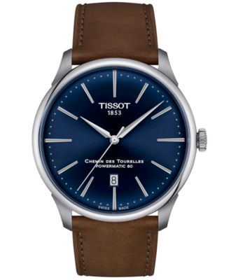 Tissot Men s Swiss Automatic Chemin des Tourelles Powermatic 80