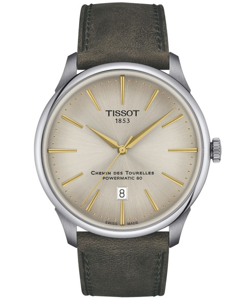 Мужские часы Tissot Chemin des Tourelles Powermatic 80, 42мм