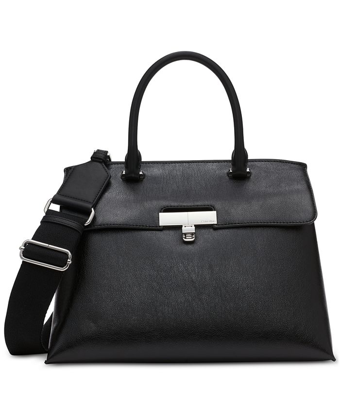 Calvin Klein Becky Turnlock Convertible Satchel Macy s