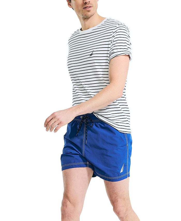 Nautica Men's Quick Dry Nylon 5" Swim Trunks Macy's