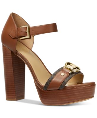 Michael Kors - Women's Rory Ankle-Strap Platform Dress Sandals
