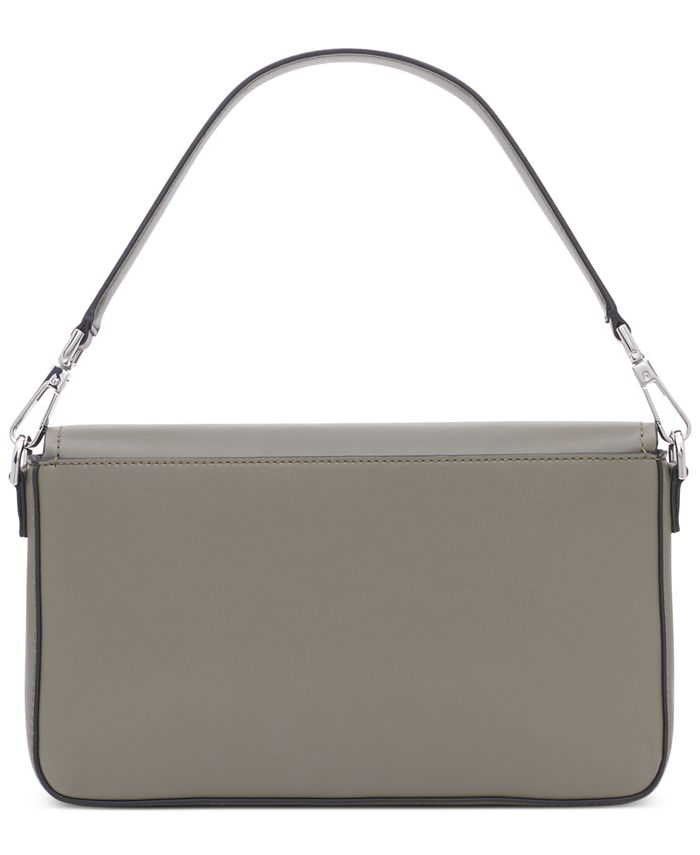 Calvin Klein Mica Magnetic Flap Convertible Shoulder Bag - Macy's