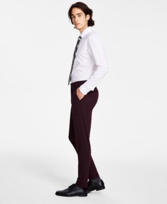 Macy's calvin klein slim 2025 fit suit