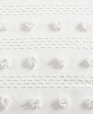 Lucy Clip Jacquard 3-Piece Comforter Set, Twin/Twin XL