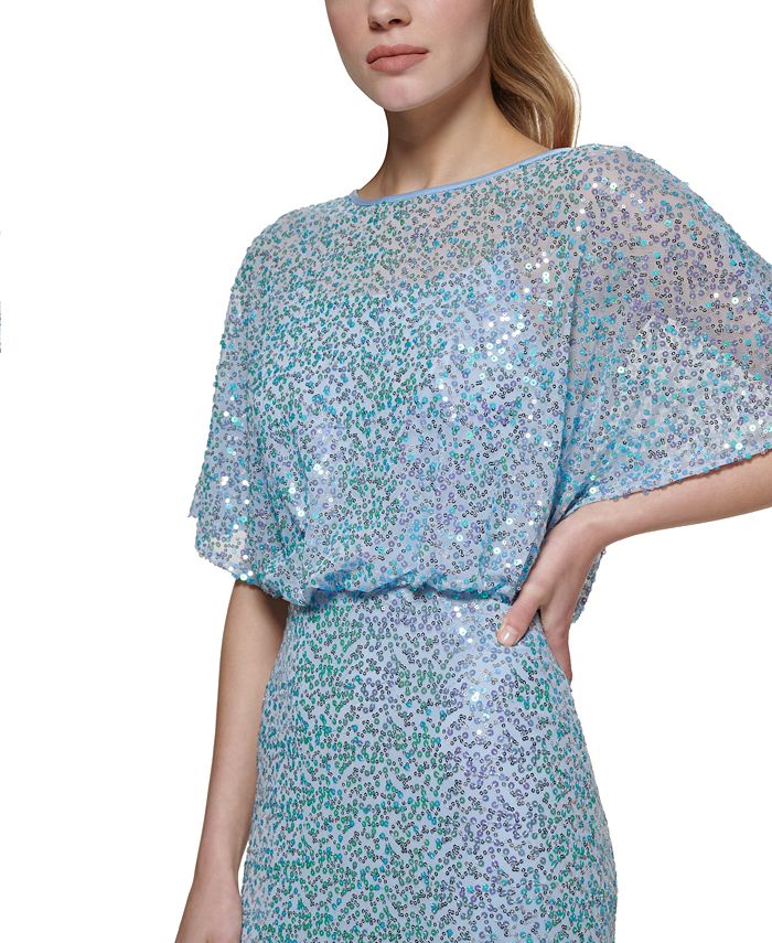 Blouson gown vince camuto sale