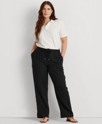 Plus-Size Wide-Leg Pants