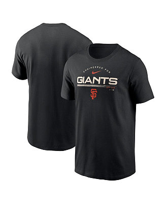 Nike Men\'s Black San Francisco Giants Team Engineered Performance T-shirt -  Macy\'s