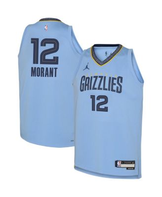 Big Boys and Girls Ja Morant Blue Memphis Grizzlies 2022/23 Swingman Jersey - Statement Edition