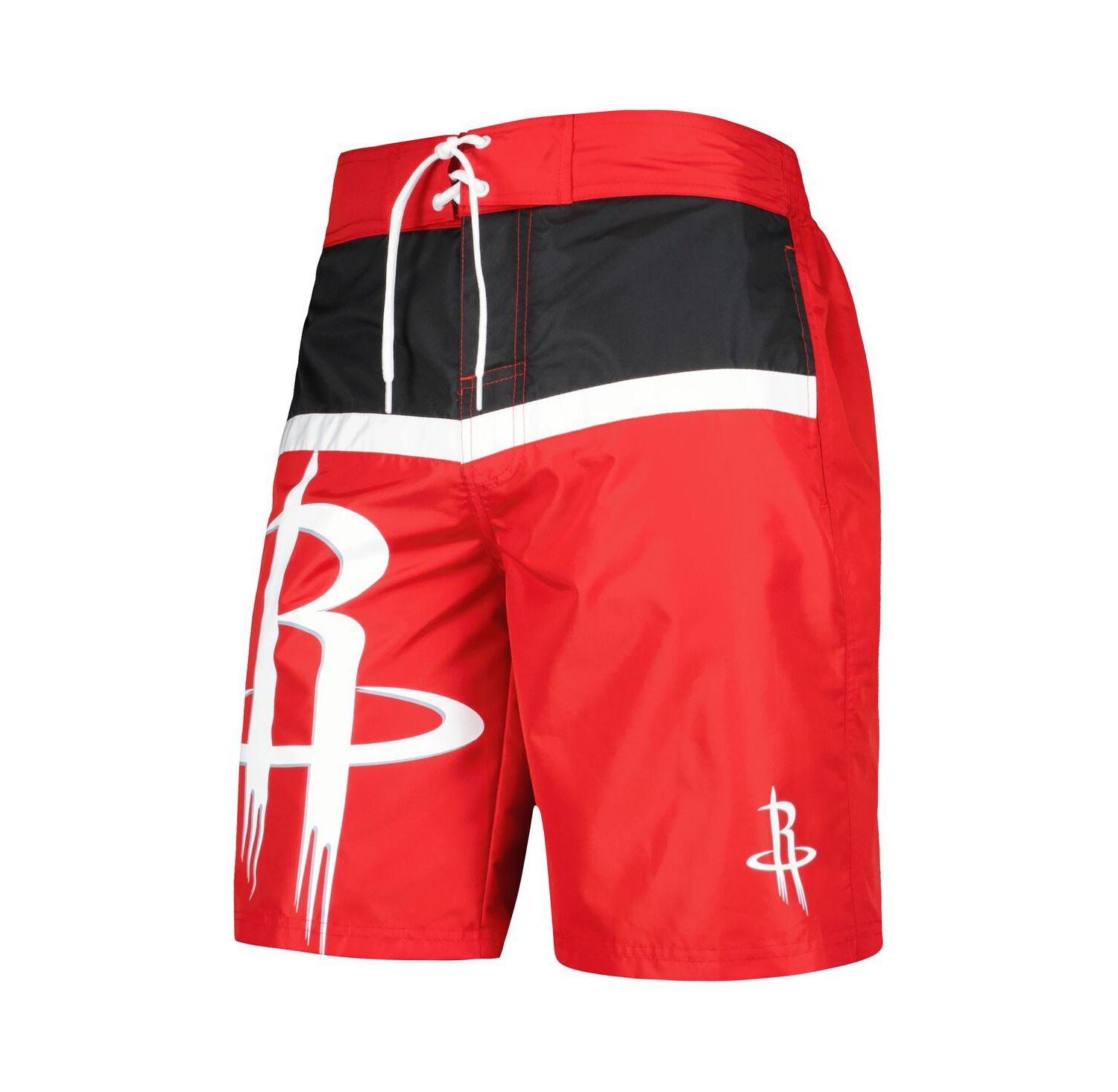 Men's Red Houston Rockets Sea Wind Swim Trunks