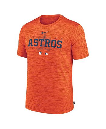 Houston Astros Nike Authentic Collection Velocity Practice Performance T- Shirt - Charcoal